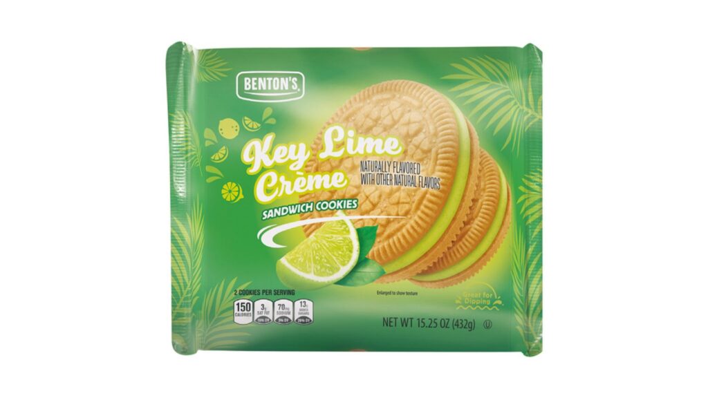 Key Lime Sandwich Cookies