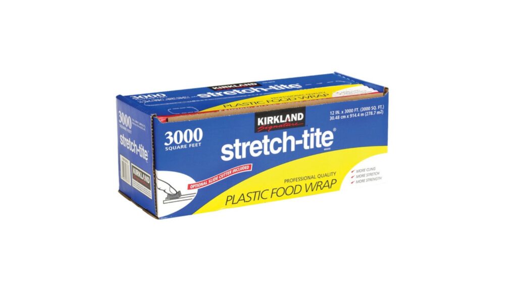 Kirkland Signature Stretch-Tite plastic food wrap