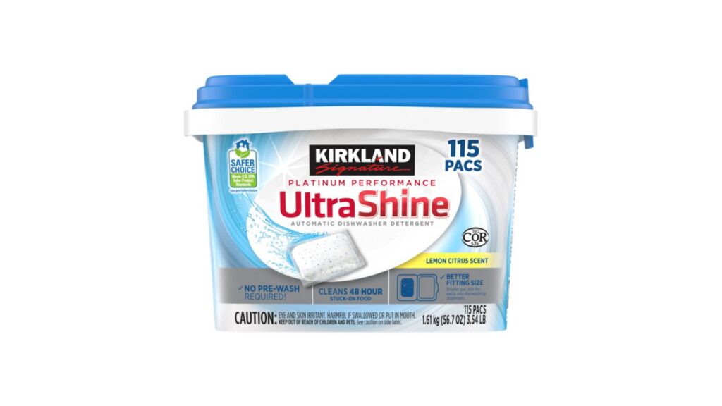 Kirkland Signature dishwasher pacs