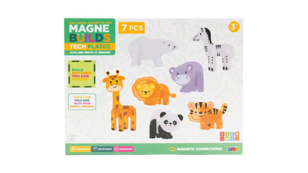 Magne Builds magnetic character set
