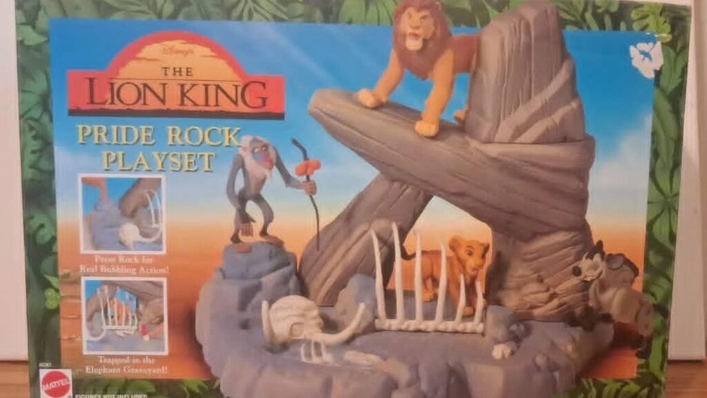 Mattel Lion King Pride Rock playset