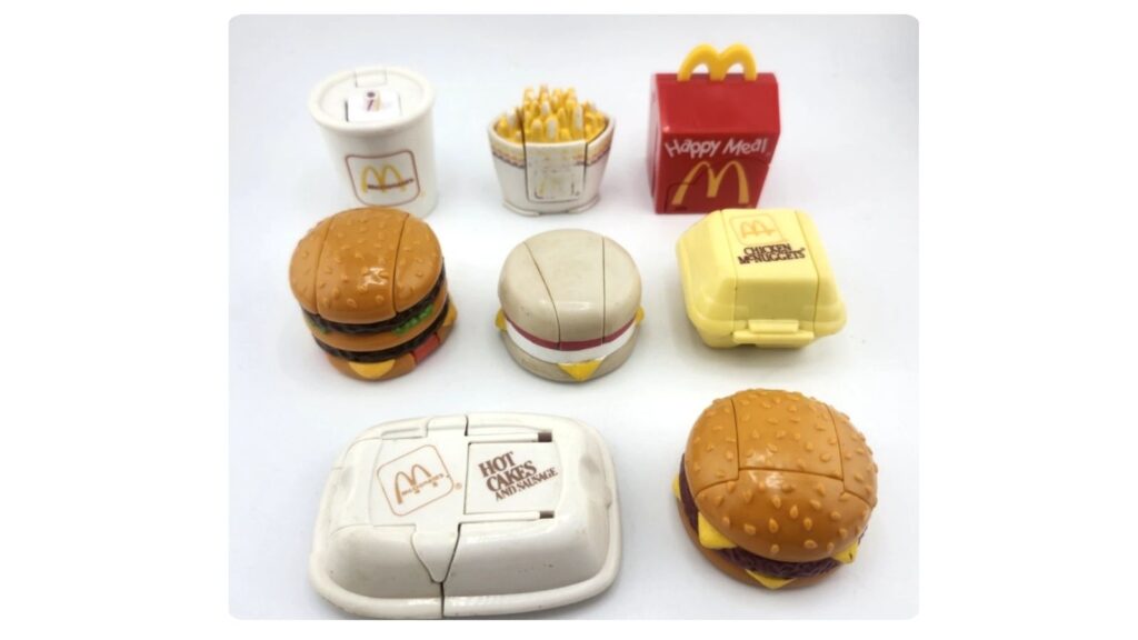 McDonald's Changeables Happy Meal robots
