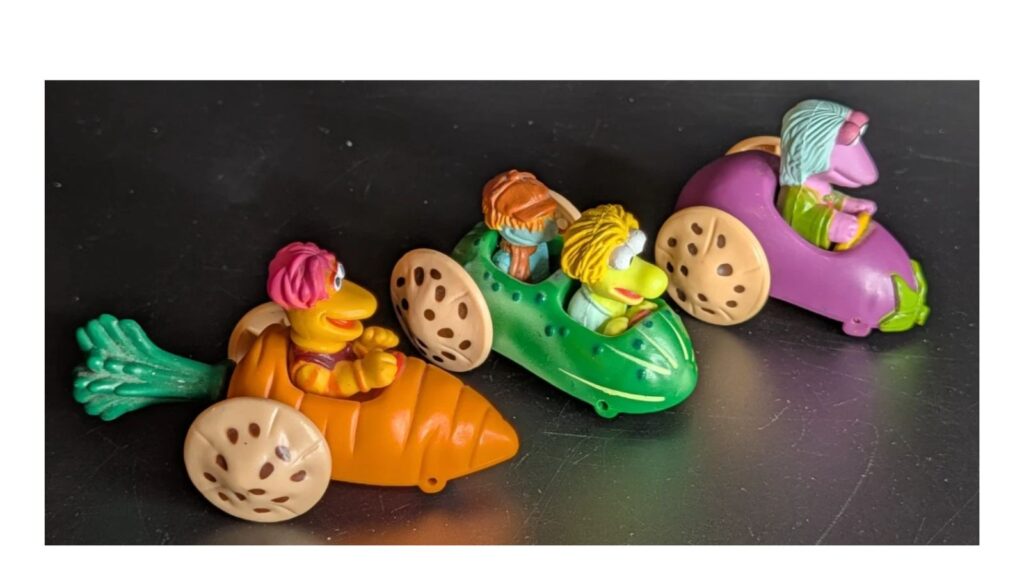 McDonalds Fraggle Rock Happy Meal toys