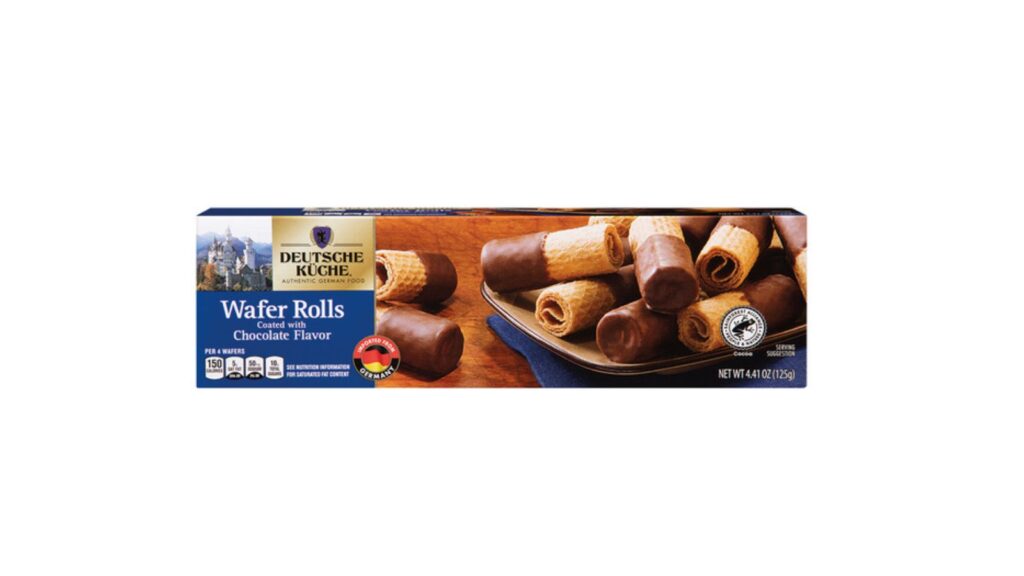 Milk Chocolate Wafer Rolls
