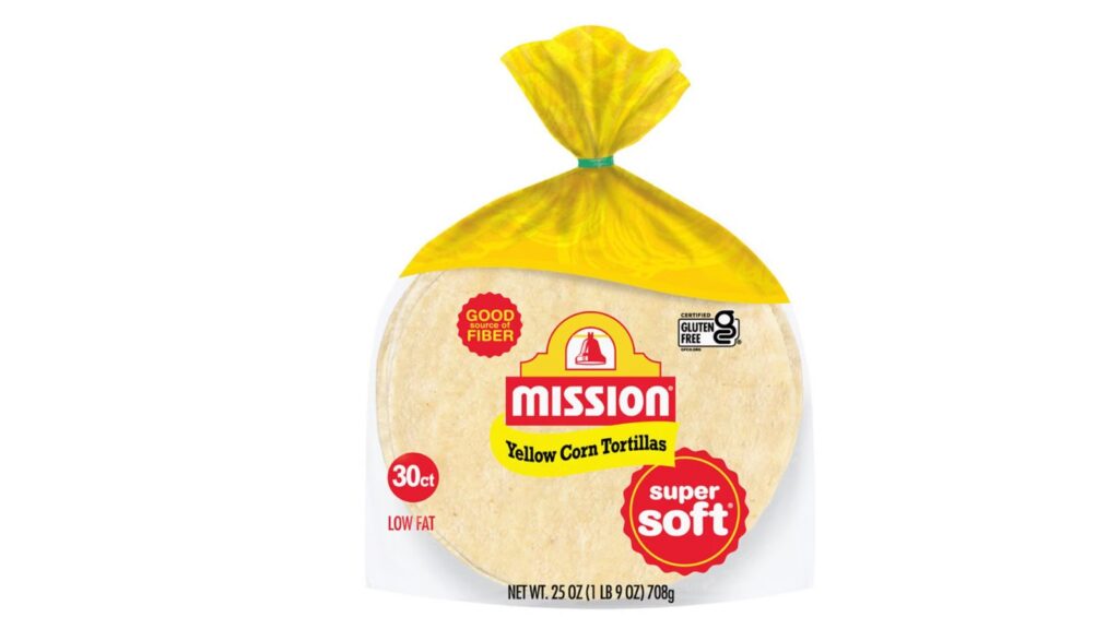 Mission yellow corn tortillas