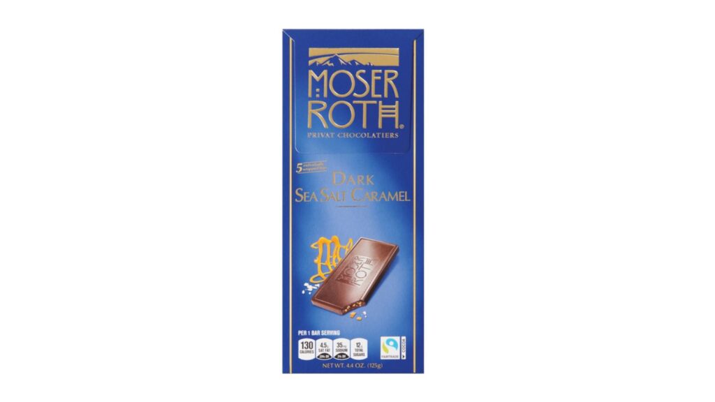 Moser Roth Dark Chocolate Bar