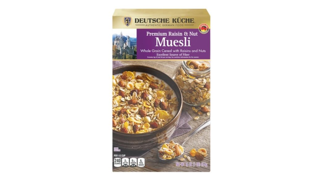 Museli cereal
