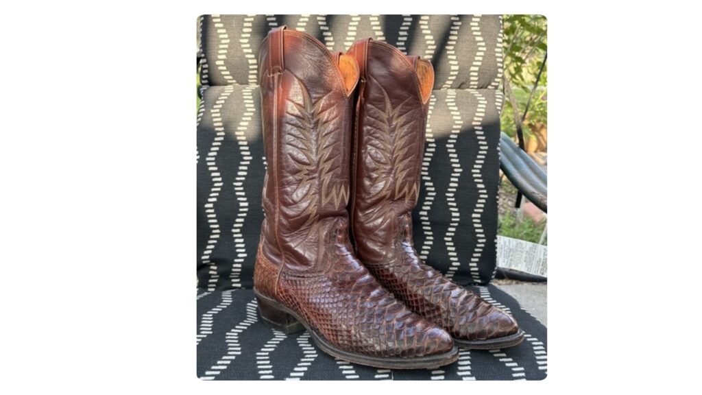 Nocona exotic skin boots