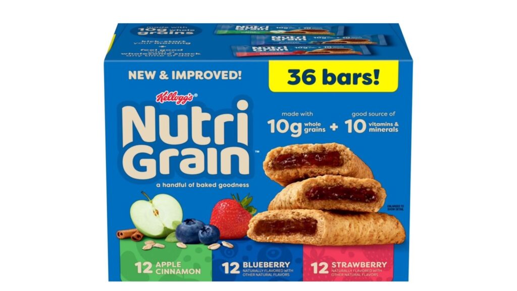 Nutri Grain breakfast bars