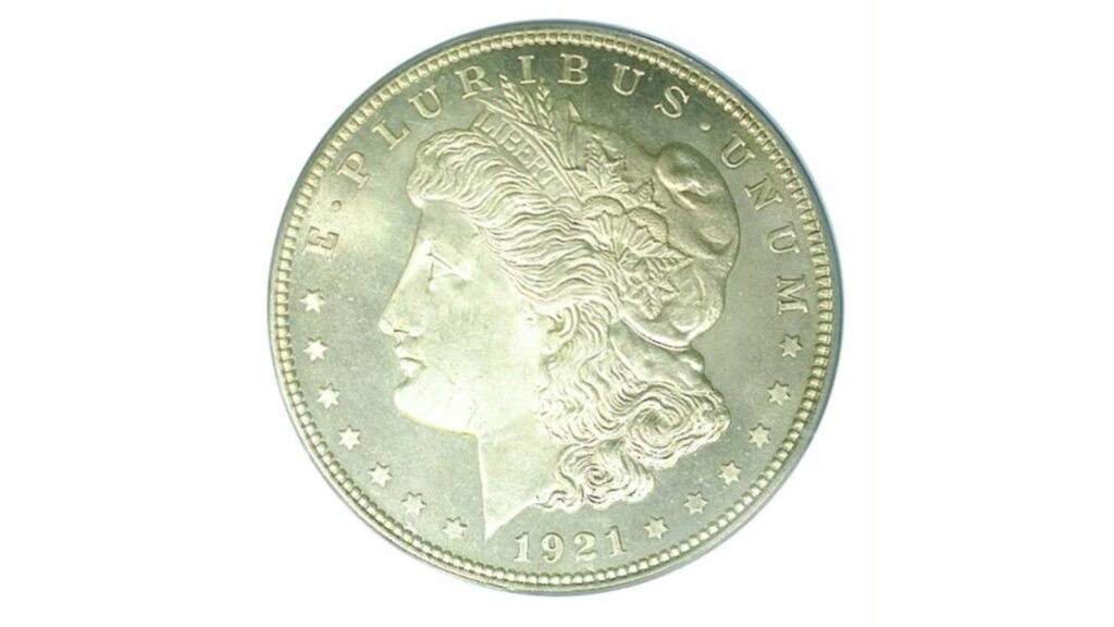 Peace silver dollar