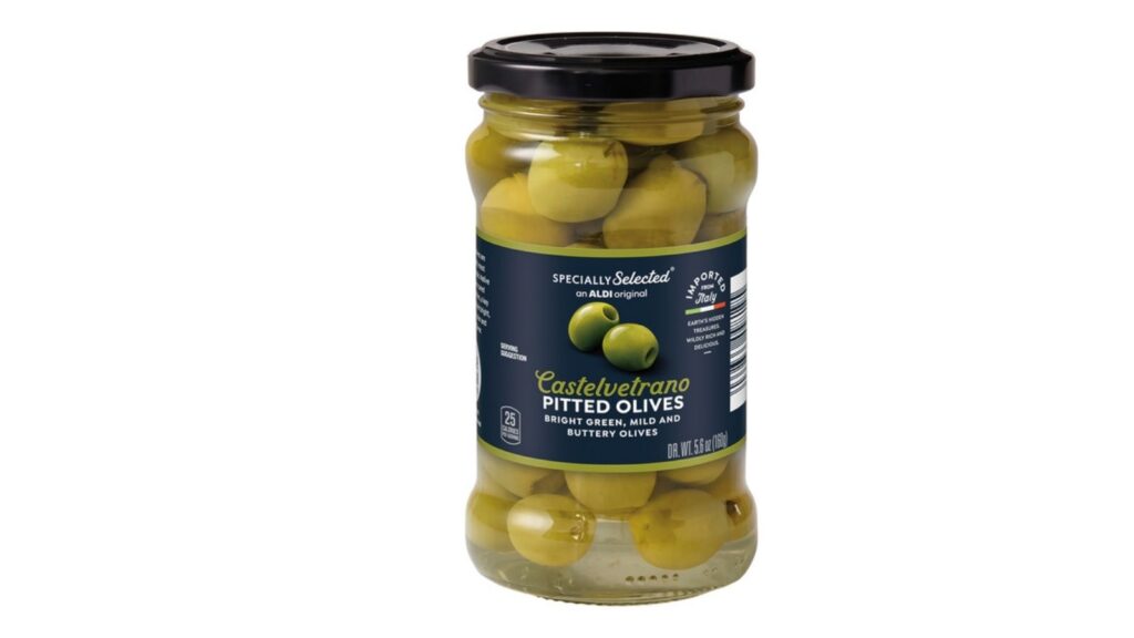 Pitted olives