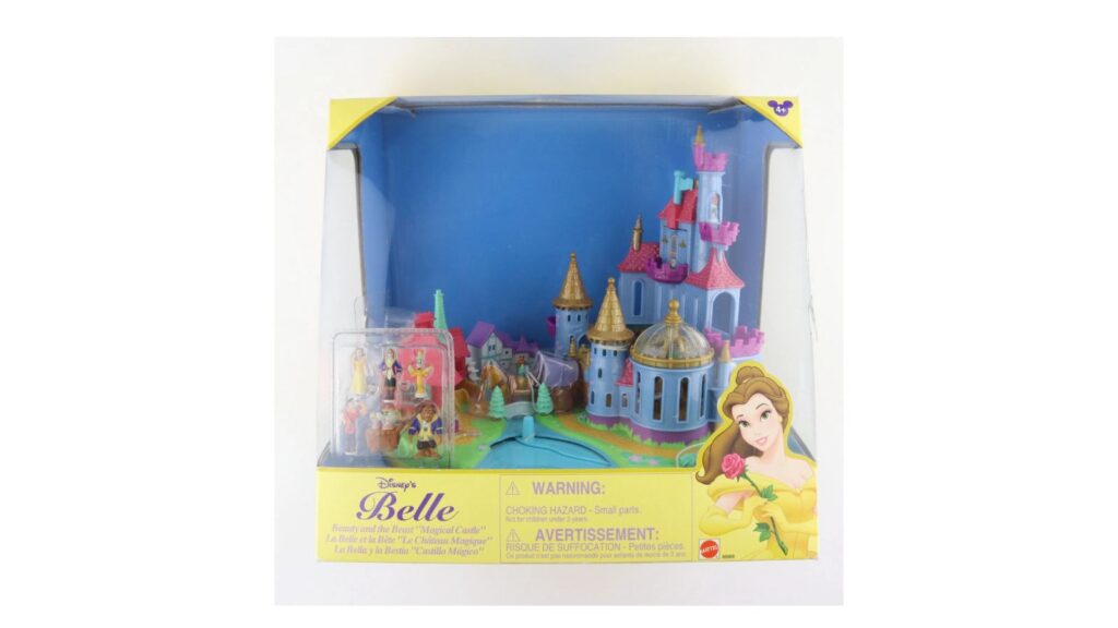 Polly Pocket Beauty and the Beast Magical Castle