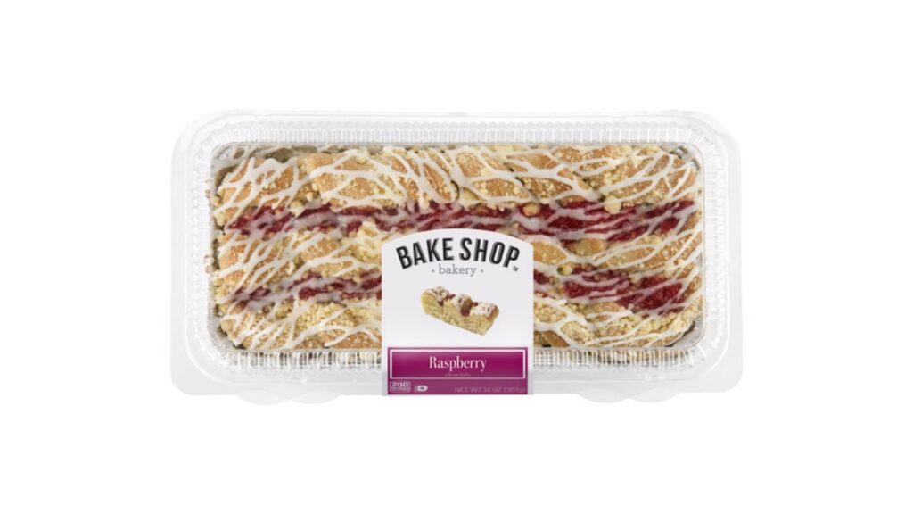 Raspberry Strip Danish