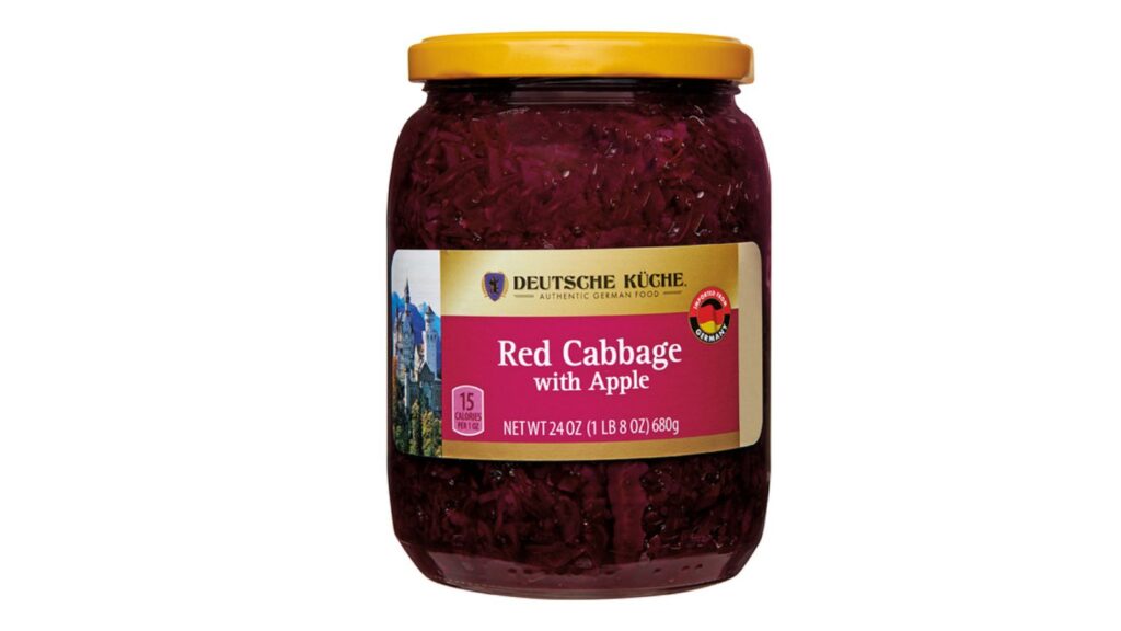 Red Cabbage with Apple