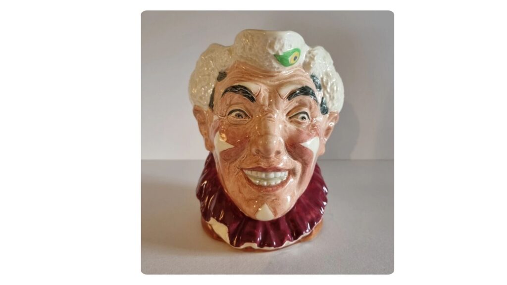 Royal Doulton Clown character jug
