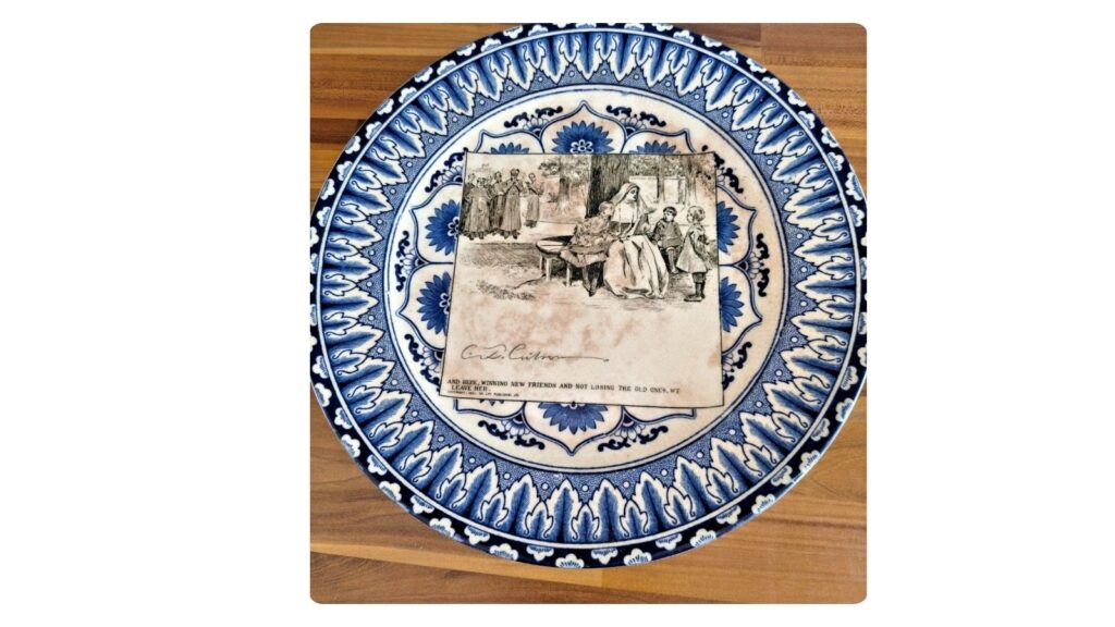Royal Doulton Gibson Girl series plate