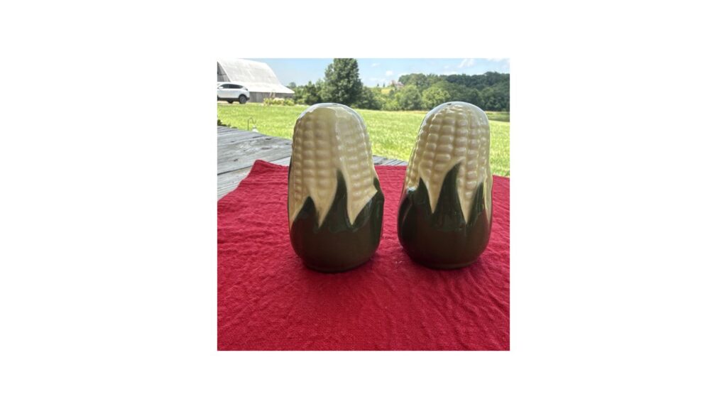 Shawnee Corn King salt and pepper shakers