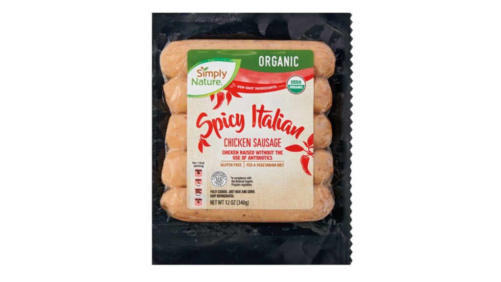 Spicy Chicken Sausage