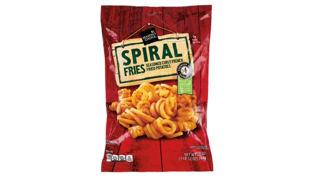 Spiral fries 