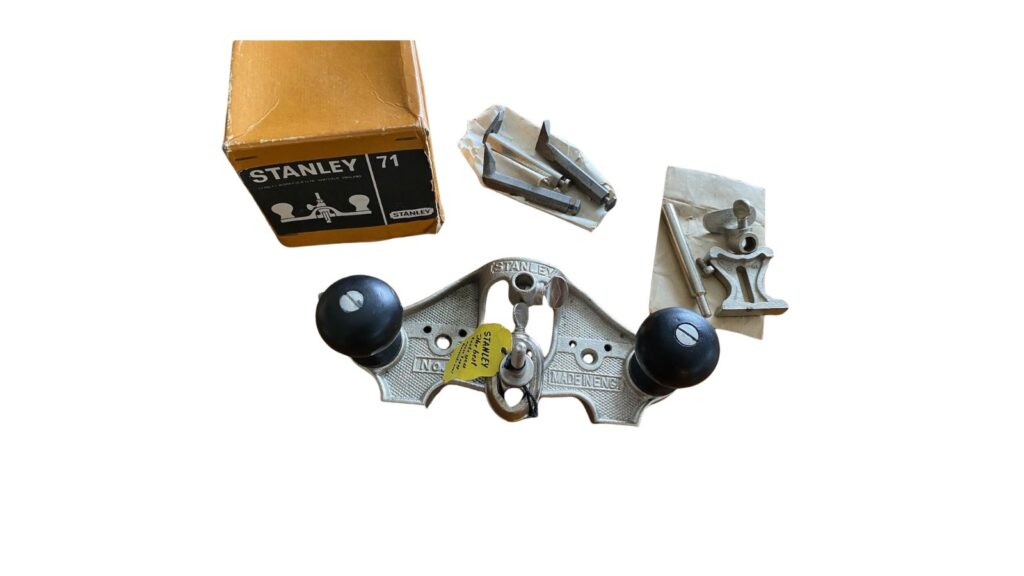Stanley No. 71 open-throat router plane