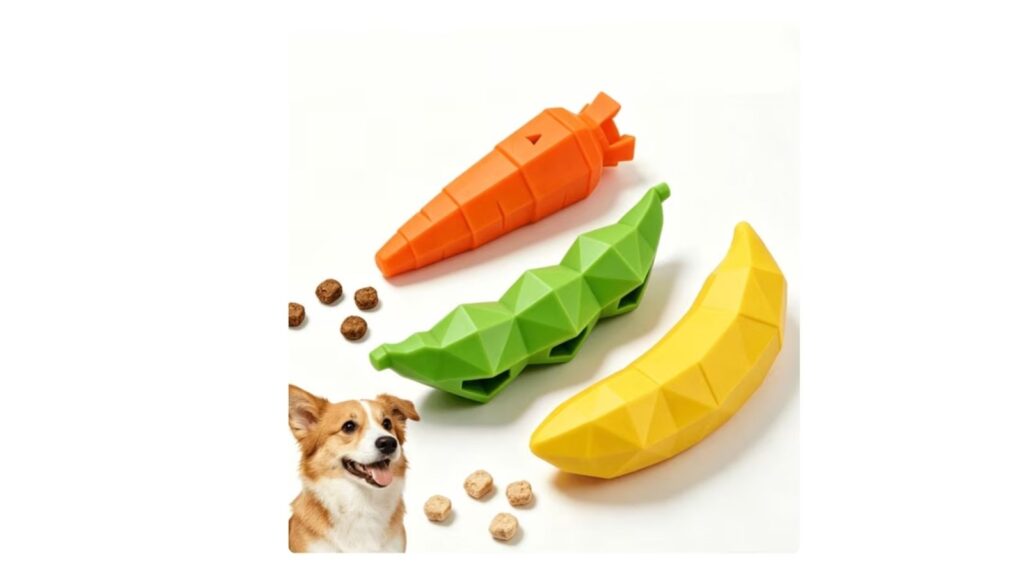 Tockfit treat-dispensing dog toys