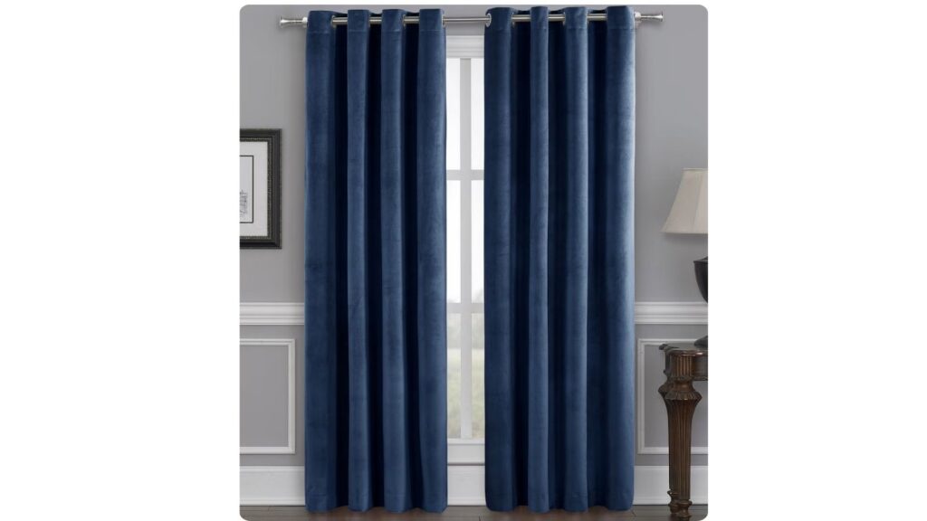 Total blackout velvet curtains