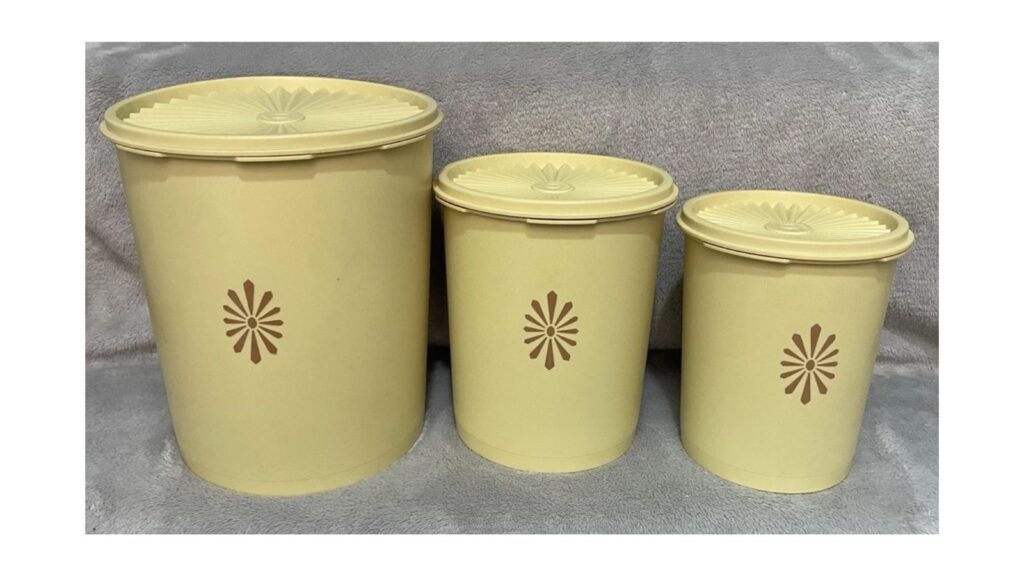 Tupperware Harvest Gold