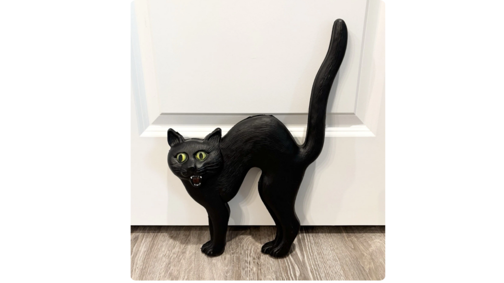 Union Products black cat blow mold Don Featherstone design