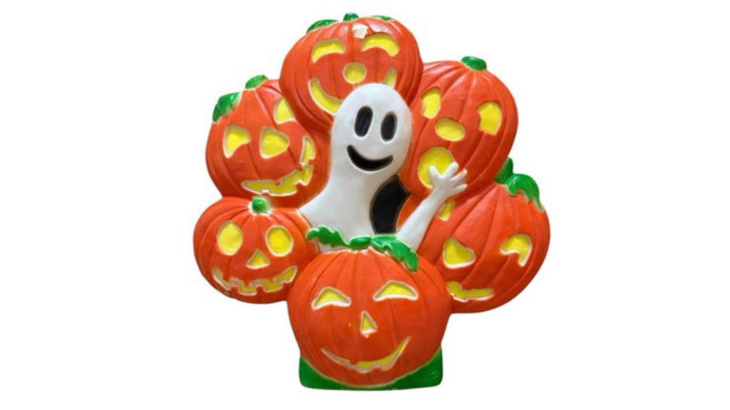 Union Products ghost with pumpkins blow mold