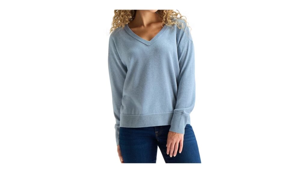 V neck sweater