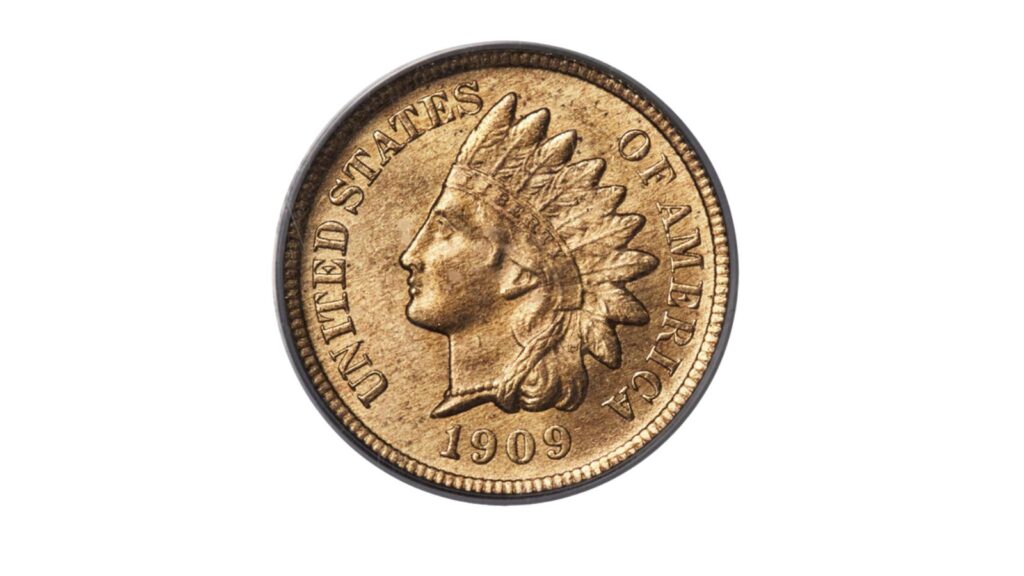 1909 S Indian Head cent