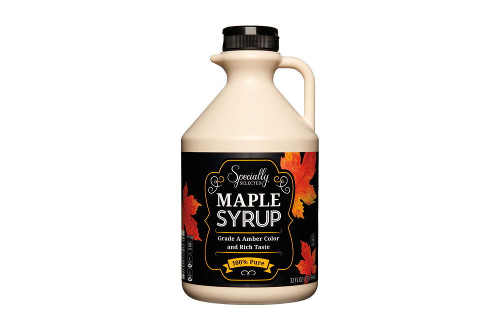 Specially Selected pure maple syrup jug