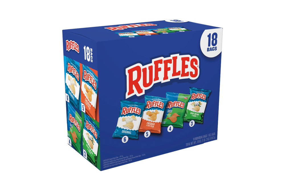 Ruffles 18 bag snack multipack