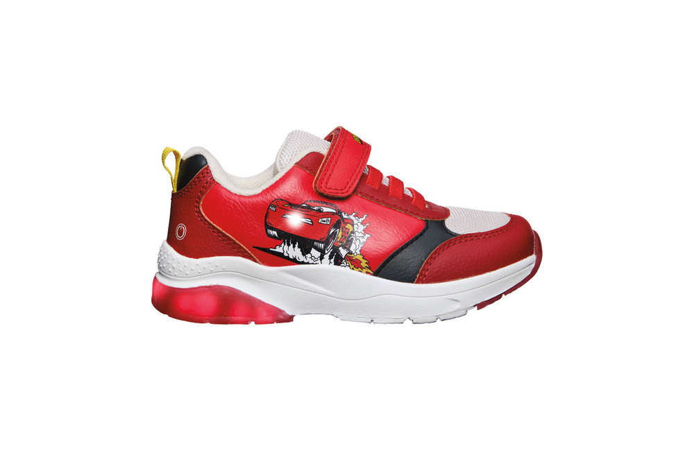 Red Cars character children’s LED sneaker