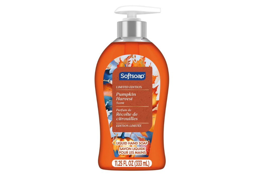 Softsoap pumpkin harvest hand-soap pump bottle
