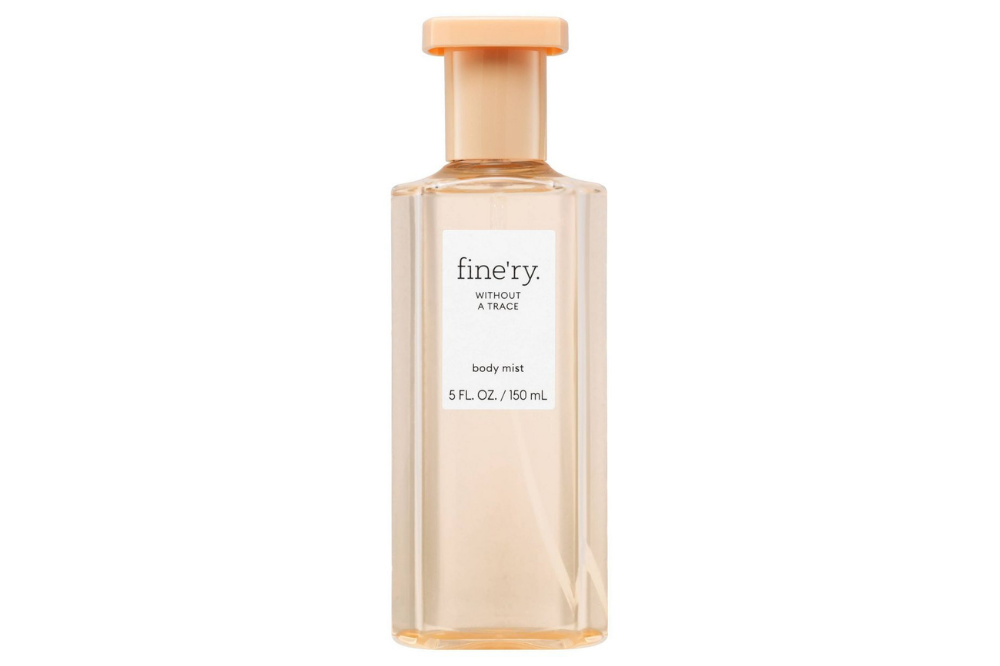 Fine’ry Without a Trace body mist bottle