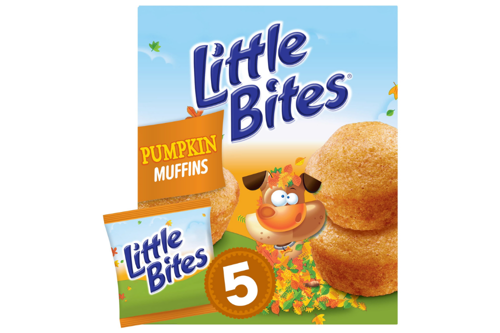 Entenmann’s Little Bites pumpkin muffin box