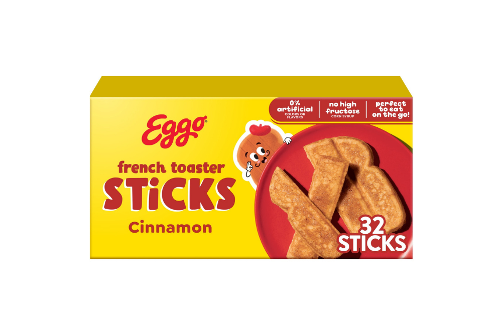 Eggo cinnamon French toast sticks box