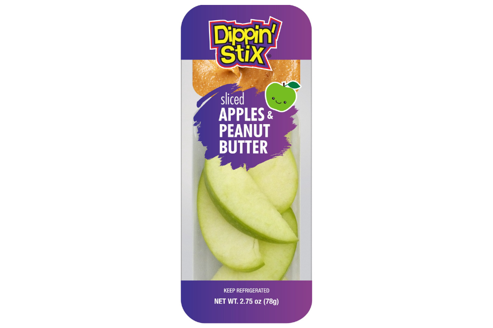 Dippin’ Stix sliced apples and peanut butter pack