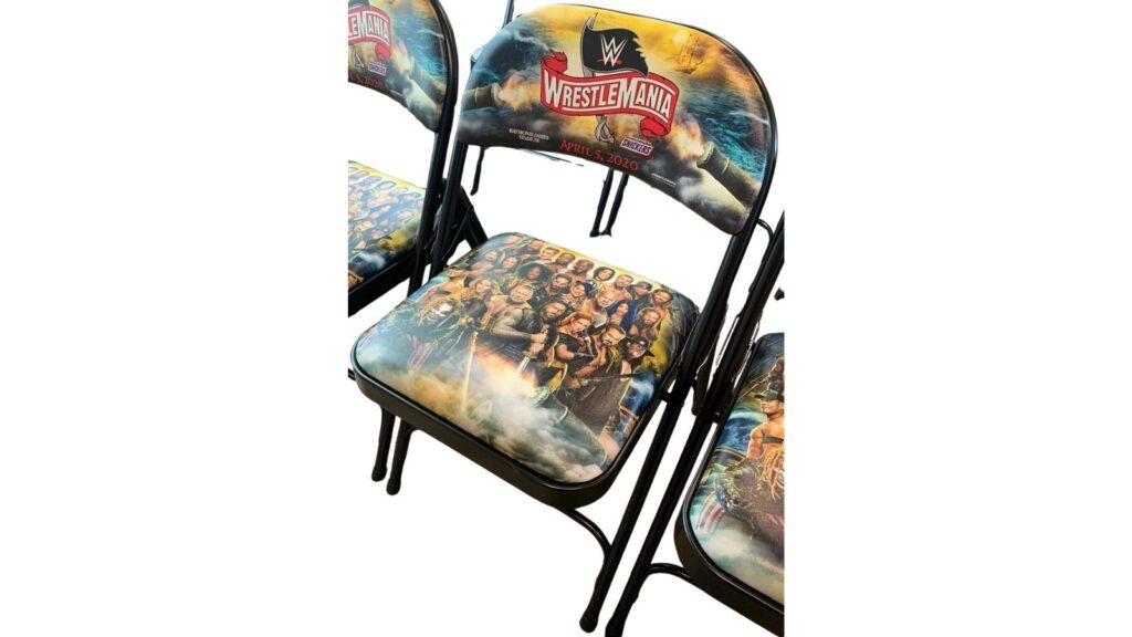 WrestleMania ringside chair