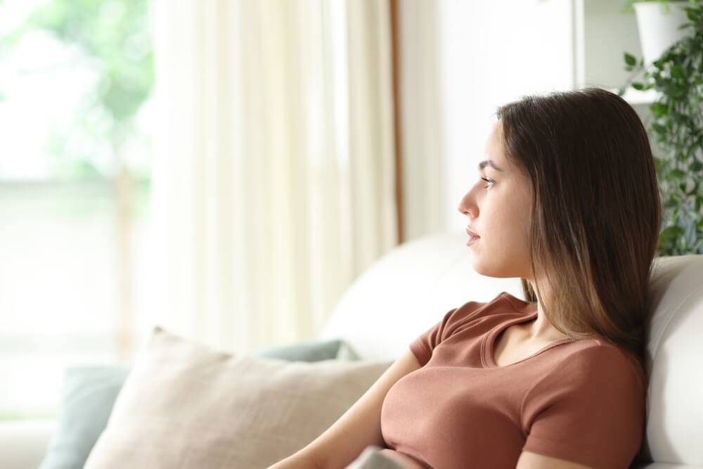 adult looking thoughtful
