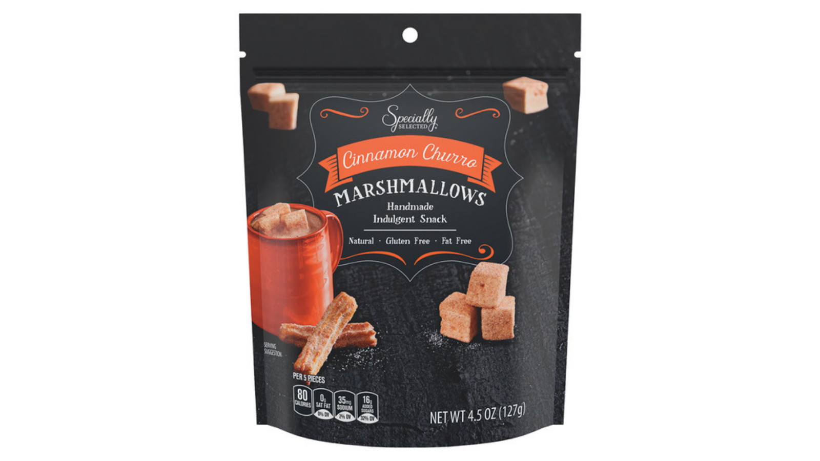 Specially Selected cinnamon churro marshmallows bag