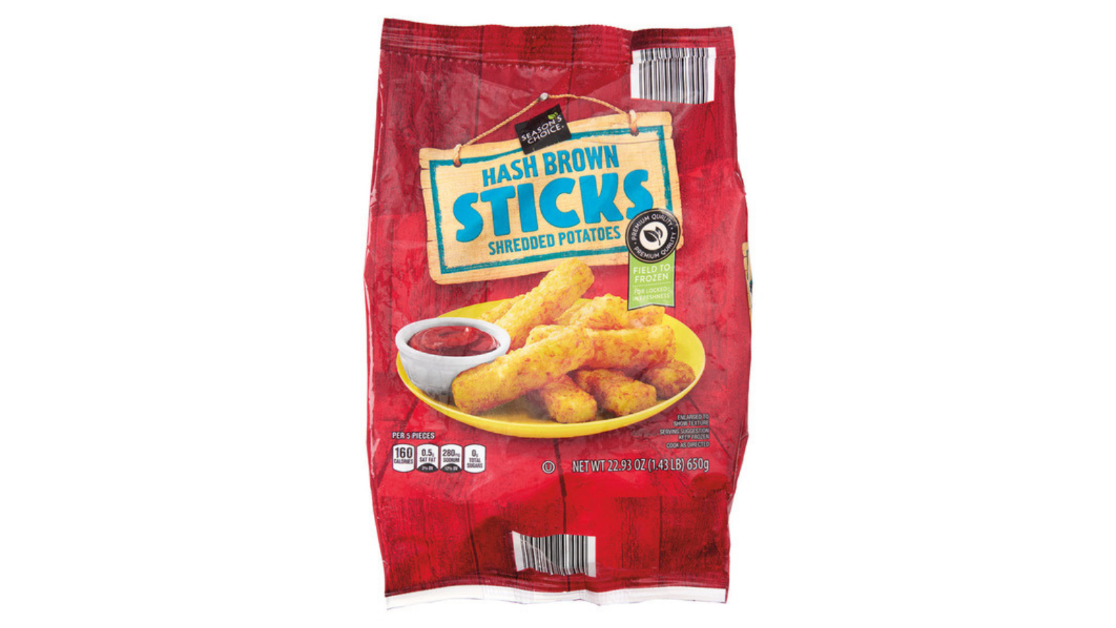 Season’s Choice hash brown sticks bag