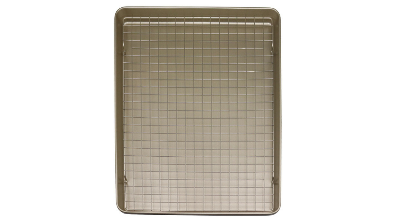 Gold Crofton cookie sheet with cooling rack