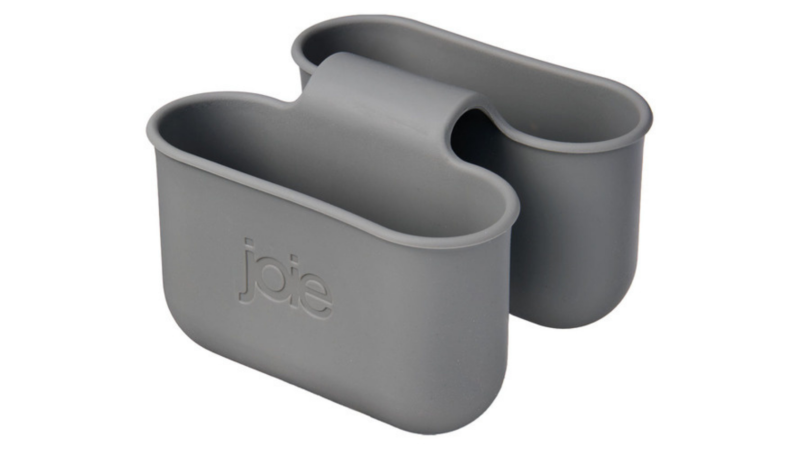 Gray Joie double sink caddy