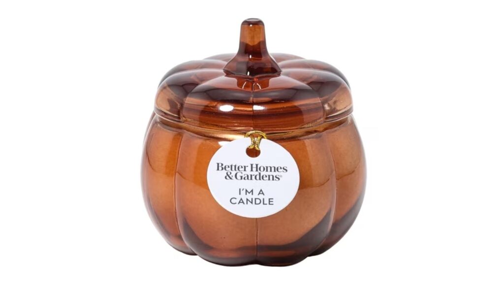 apple pumpkin candle