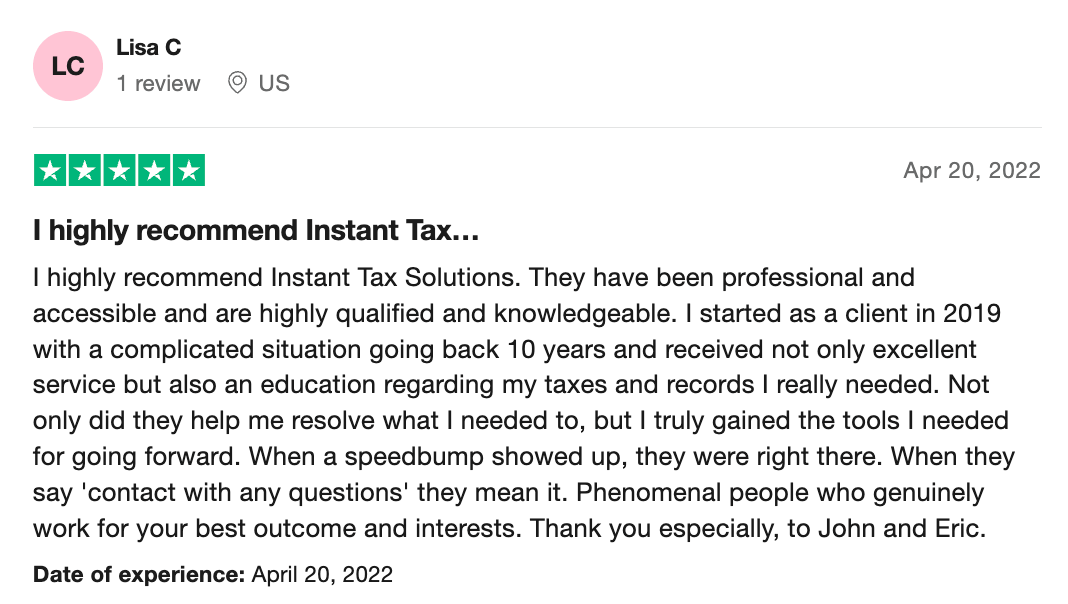 2024 reviews of tax relief companies Which is best?