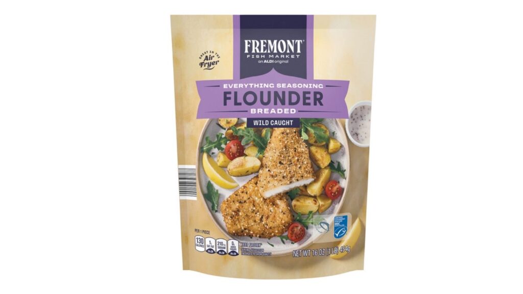 breaded flounder