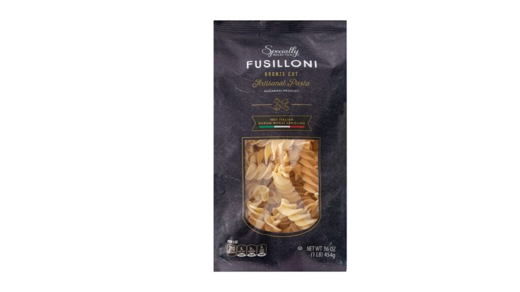 bronze cut fusilloni pasta