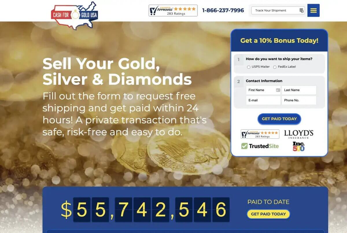 Here are answers to common questions people ask about CashforGoldUSA, including a review of my experience with the company.